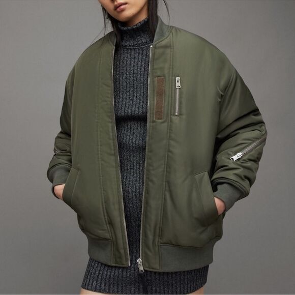 AllSaints Scout Bomber Jacket - Picture 1 of 9